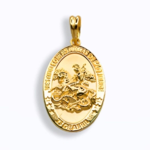 Medalha São Jorge Bruna Semijoias
