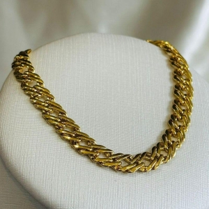 Pulseira grumet dupla feminina grossa