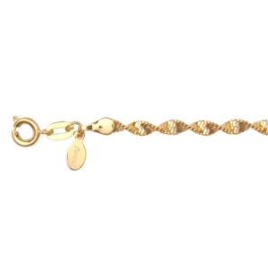 Corrente torcida Bruna Semijoias