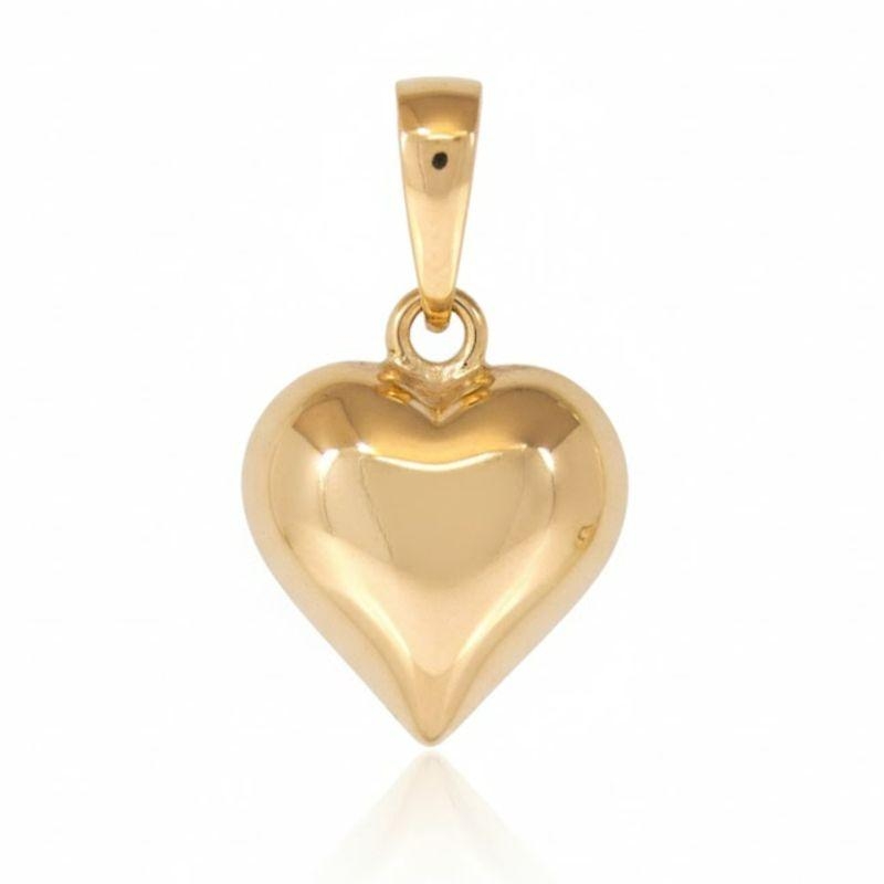 Medalha Coração P Bruna Semijoias