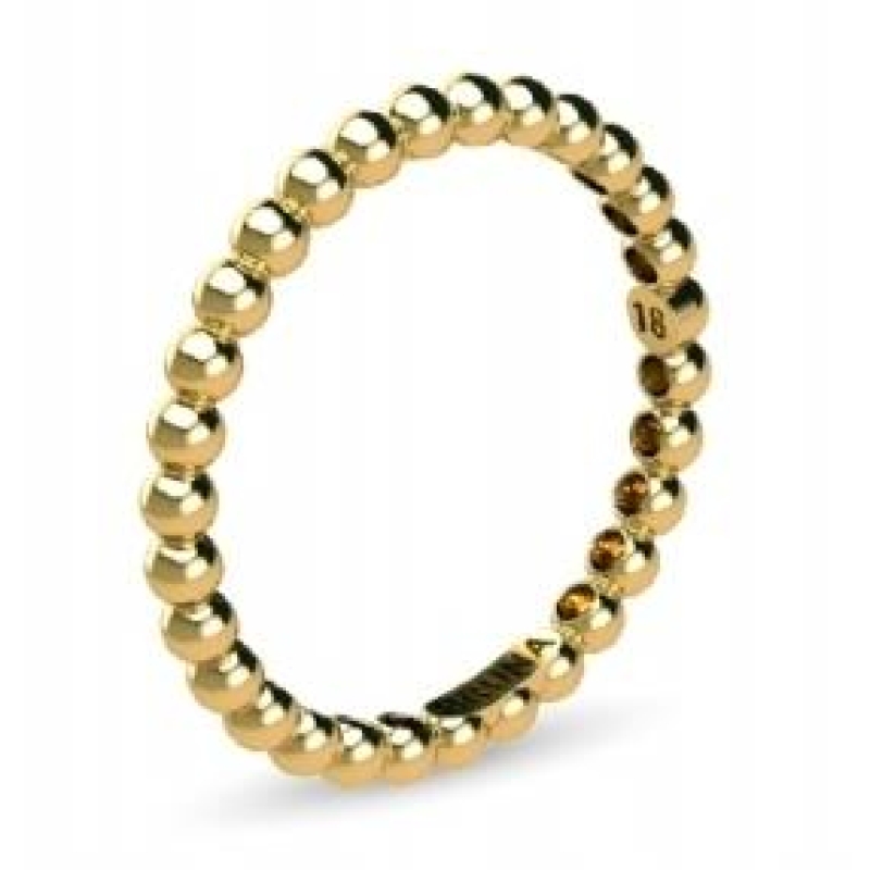 Anel bolinhas Bruna Semijoias