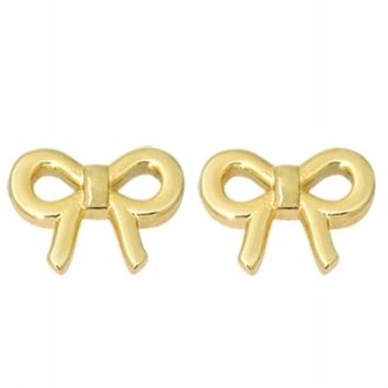 Brinco infantil lacinho Bruna Semijoias