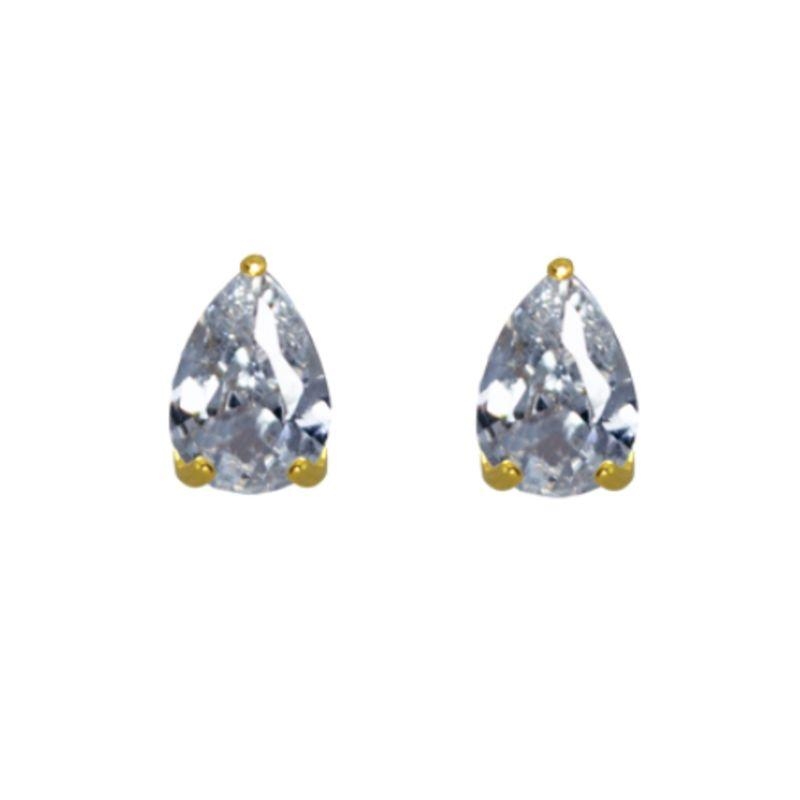 Brinco ponto de luz gotinha Bruna Semijoias