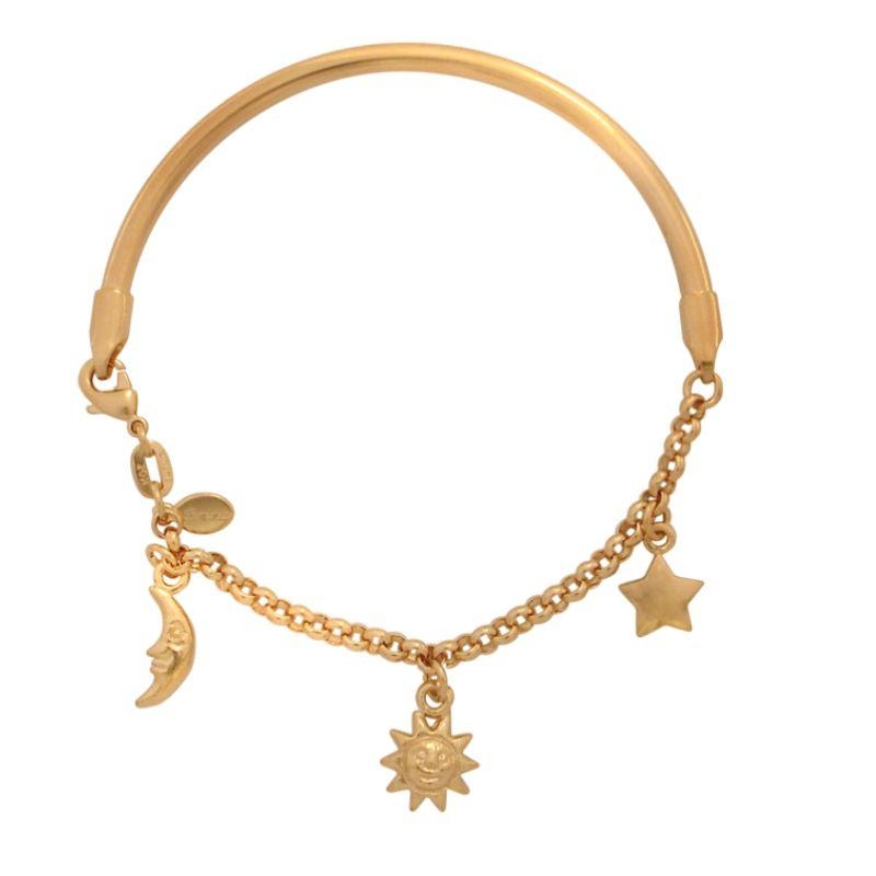 Bracelete e pulseira elo português Bruna Semijoias