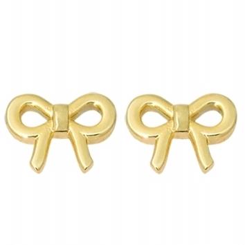 Brinco infantil lacinho Bruna Semijoias